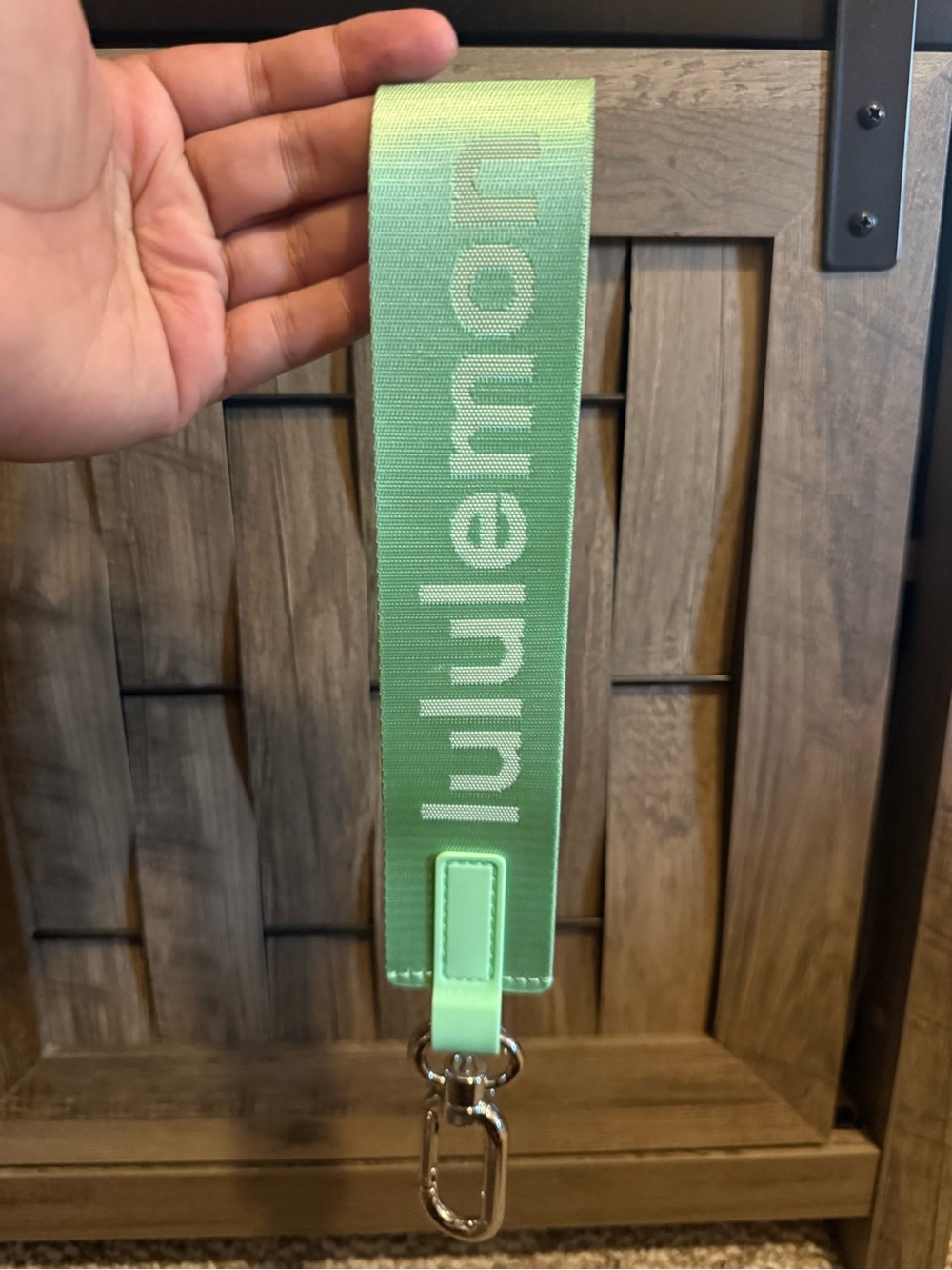 Lululemon "Never Lost Keychain"